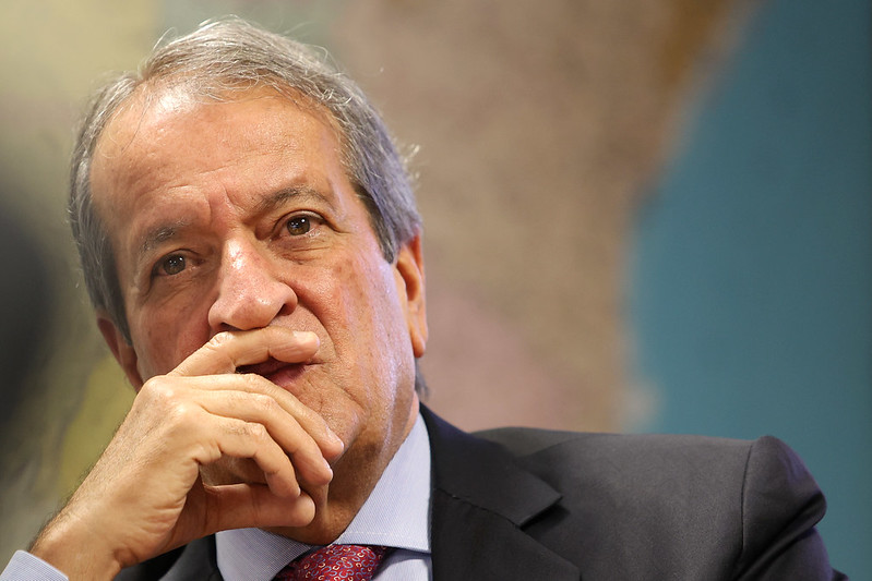 Valdemar da Costa Neto diz que PL quer chapa de Carlos Bolsonaro e Amin ao Senado. Foto.: Beto Barata/ PL.