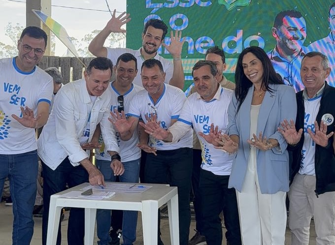 Republicanos filiou os prefeitos de Balneário Gaivota e Santa Rosa de Lima, eleitos pelo PSDB, com a deputada federal Geovânia de Sá (PSDB)