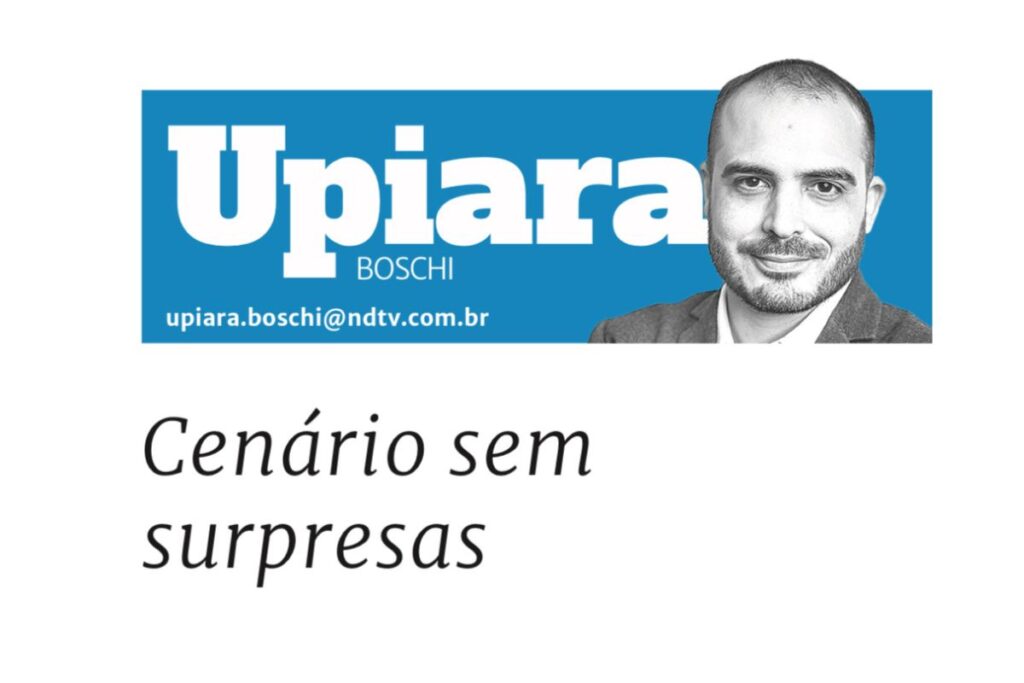 A coluna de Upiara Boschi no Jornal ND em 05/09/2025 analisa a pesquisa Real Time Big Data que aponta favoritismo de Jorginho Mello em SC