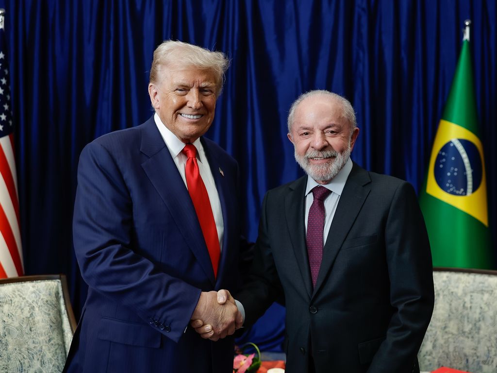 Presidente Lula durante Encontro com o Presidente dos Estados Unidos, Donald Trump, na 47ª Cúpula da Associação de Nações do Sudeste Asiático. Foto: Ricardo Stuckert, PR.